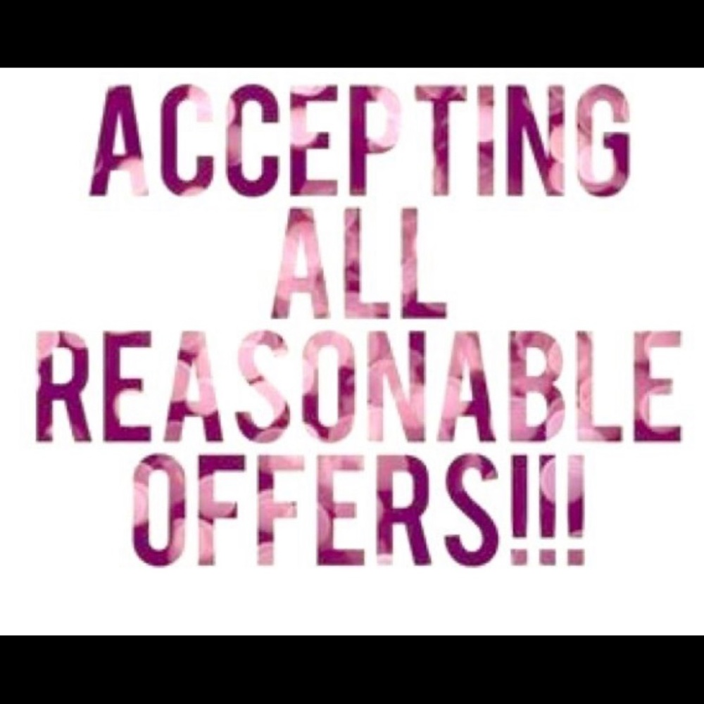 I love getting offers and making deals!